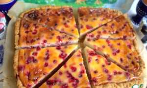 Рецепты пирога с брусникой — вкусно и с пользой для здоровья!