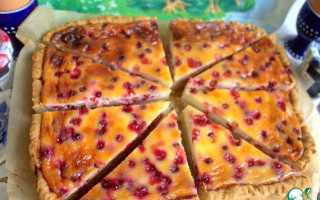 Рецепты пирога с брусникой — вкусно и с пользой для здоровья!