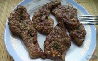 Как приготовить сочные отбивные из печени