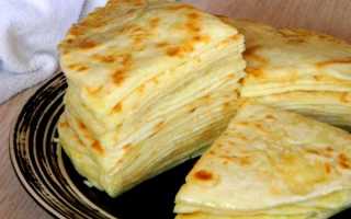 Как приготовить хычины с сыром и картофелем