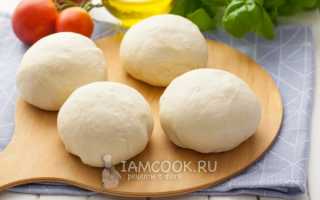 Как готовить постное тесто для пиццы