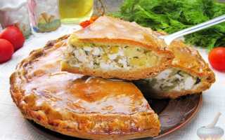 Как вкусно приготовить пирог с курицей и картошкой