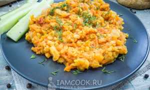 Чечевица на гарнир – простой и вкусный рецепт