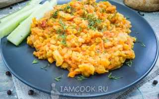 Чечевица на гарнир – простой и вкусный рецепт