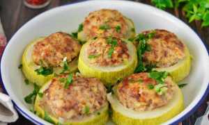 Как приготовить кабачки, фаршированные мясом
