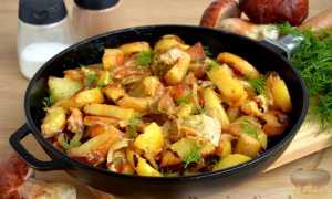 Как вкусно приготовить картошку с шампиньонами