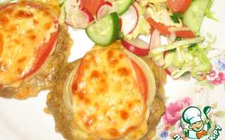 Вкусный и красивый ужин — котлеты «Ласточкино гнездо»