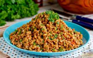 Как вкусно приготовить гречку с фаршем