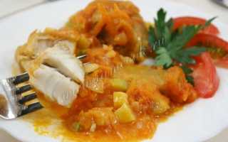Как вкусно потушить рыбу минтай с овощами