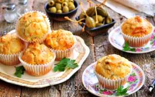 Как готовить закусочные маффины с курицей и сыром