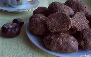 Классическое пирожное «Картошка» из печенья и сгущенки