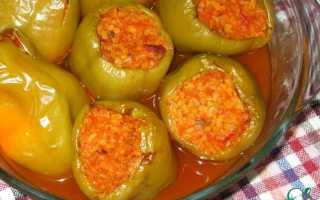 Как приготовить перец, фаршированный овощами