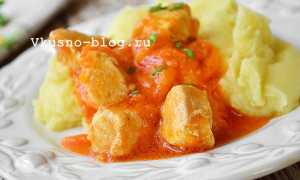 Как приготовить гуляш из курицы с подливкой