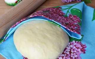 Тесто для курника на кефире