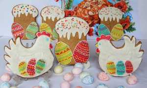 Пряники на Пасху: рецепты, идеи и технология росписи с фото
