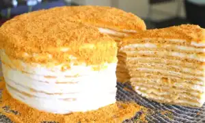Классический медовик со сметанным кремом